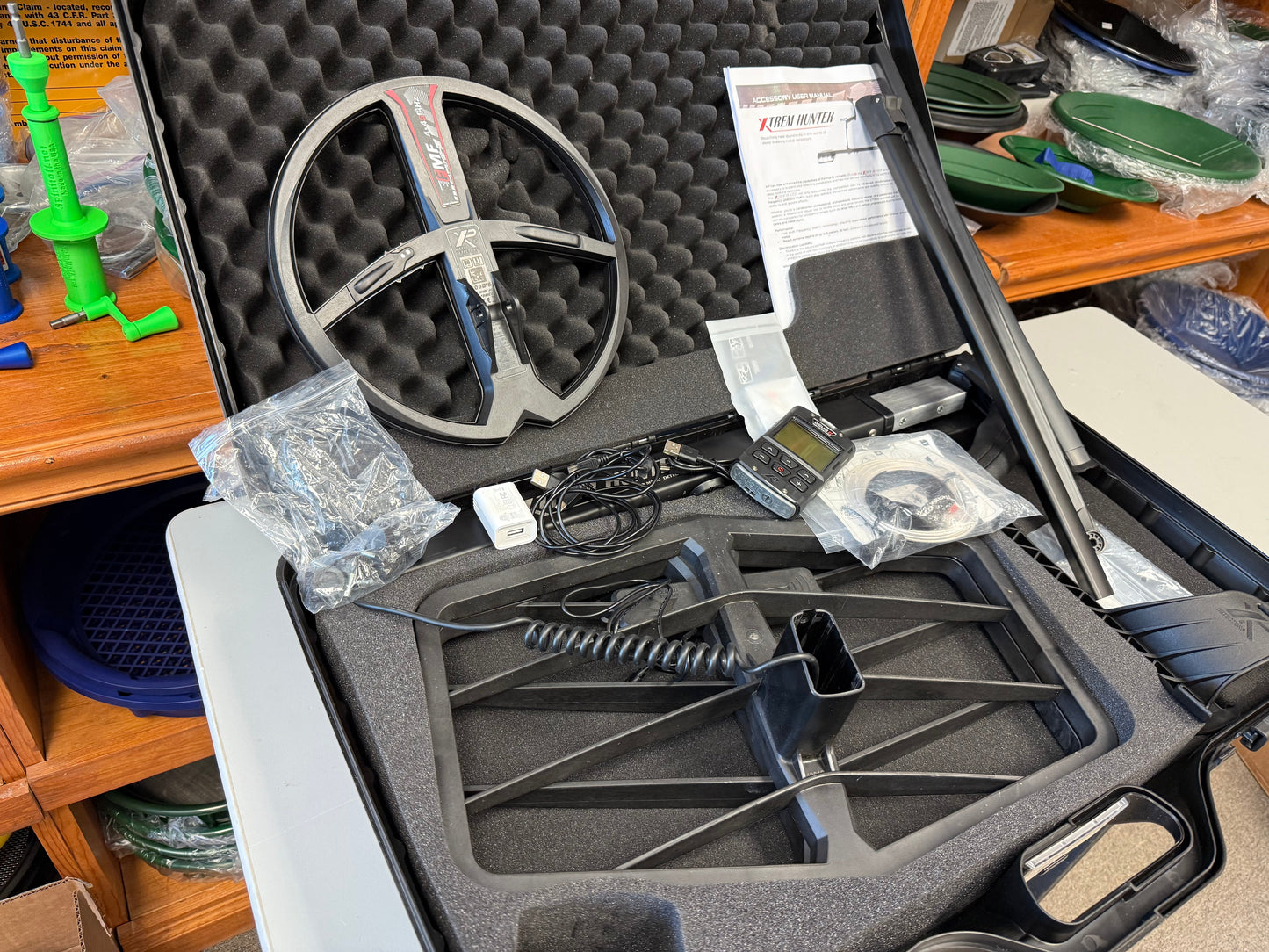 Returned XP Deus II XTREM HUNTER Bundle - with Deus II 11" Coil, WSA II-XL Headphones, XTREM HUNTER Coils