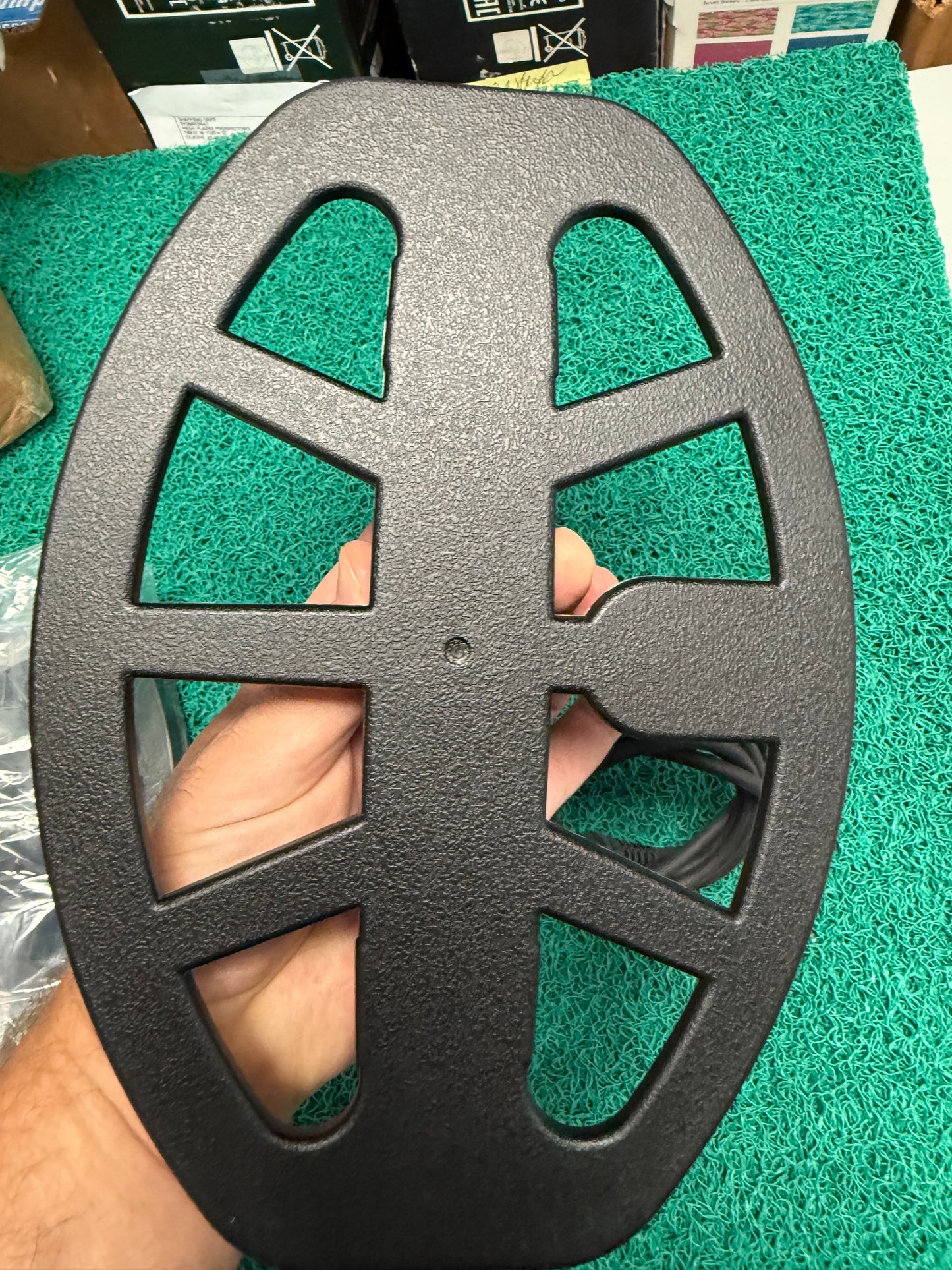 Open Box Minelab Vanquish V10 10" x 7" Double-D Search Coil – Unused OEM Accessory