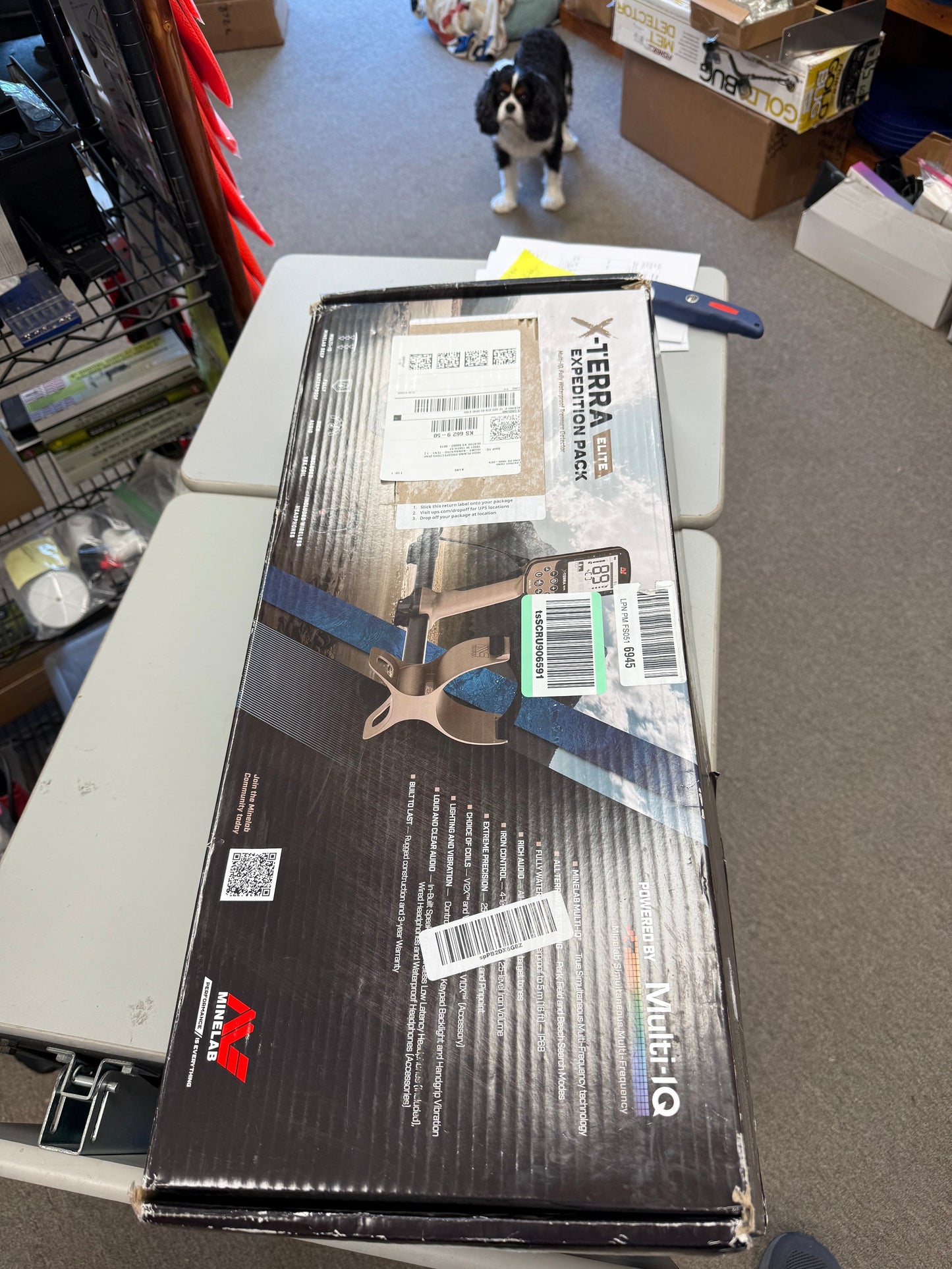 Used Minelab X-TERRA Elite Expedition Package - Open Box Return - Full Warranty