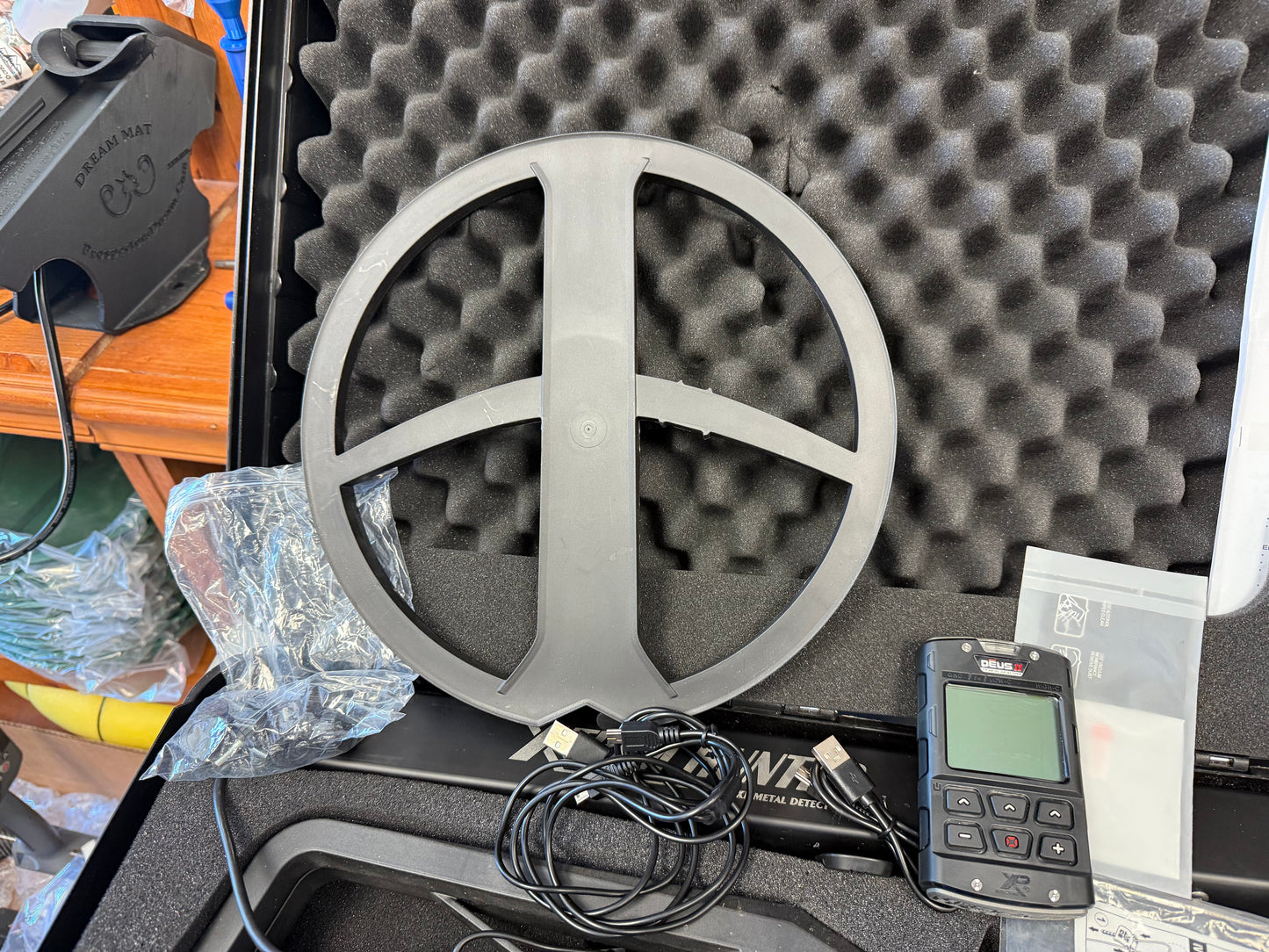 Returned XP Deus II XTREM HUNTER Bundle - with Deus II 11" Coil, WSA II-XL Headphones, XTREM HUNTER Coils