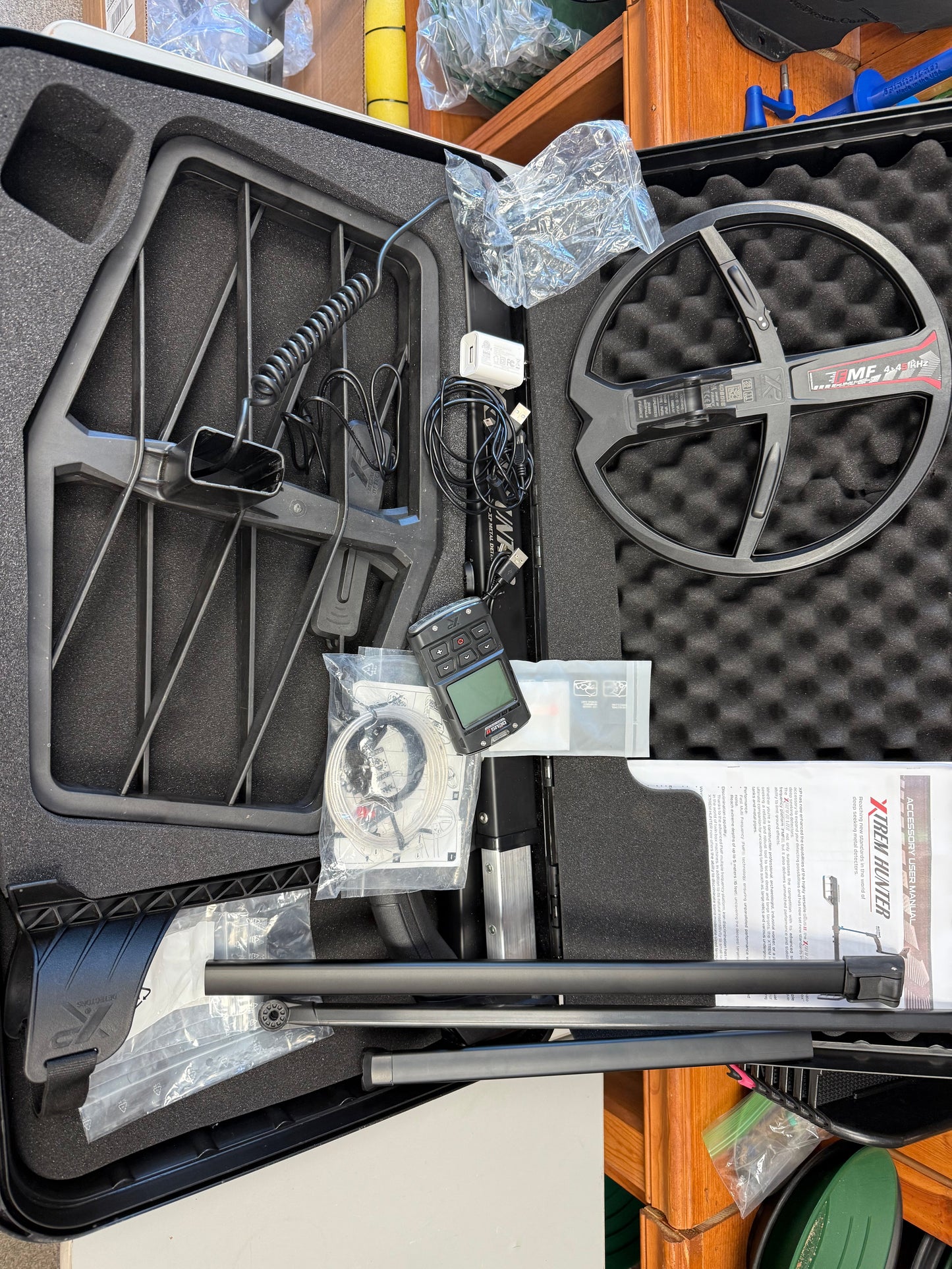 Returned XP Deus II XTREM HUNTER Bundle - with Deus II 11" Coil, WSA II-XL Headphones, XTREM HUNTER Coils