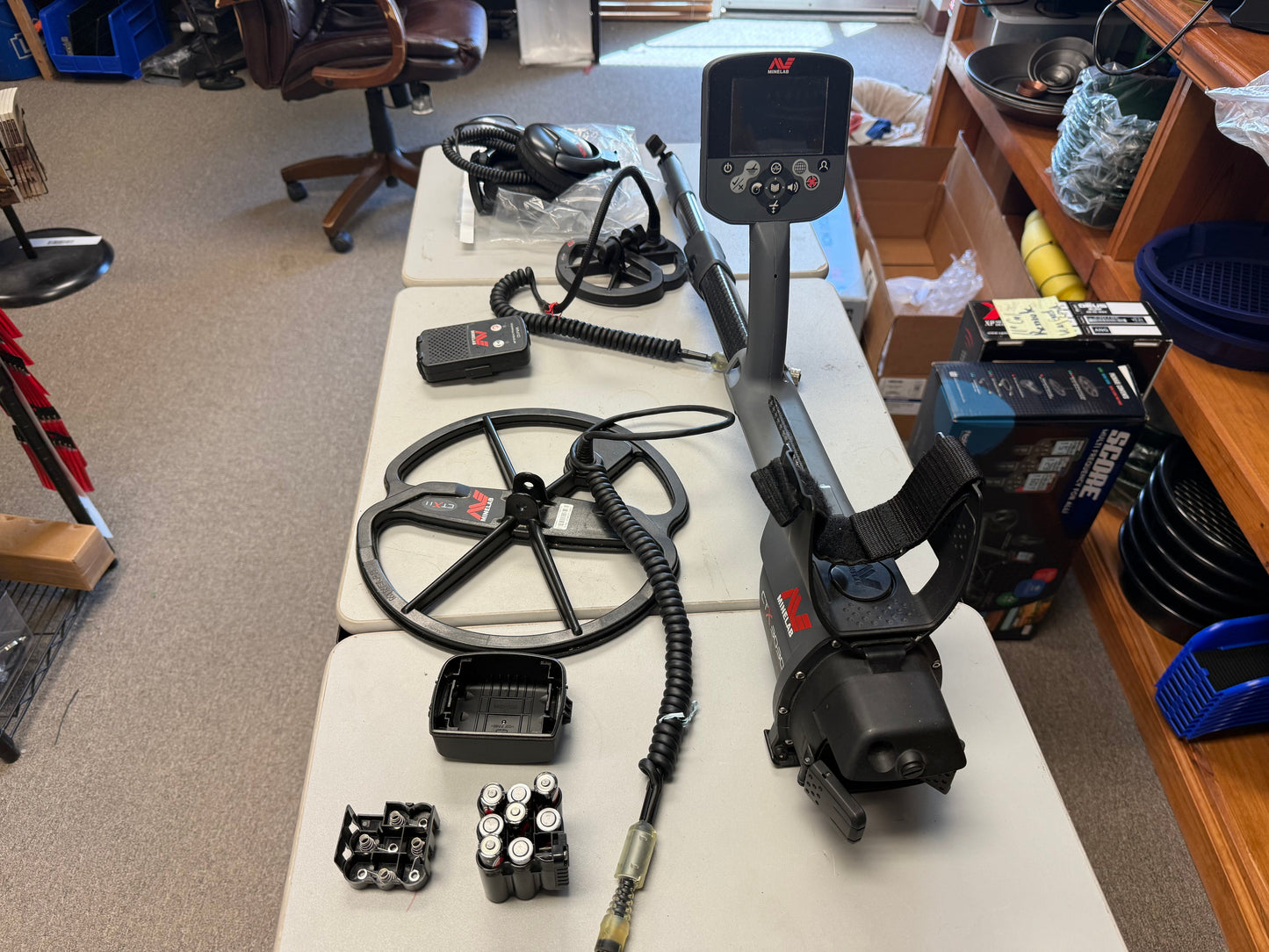 Used Minelab CTX 3030 Waterproof Metal Detector