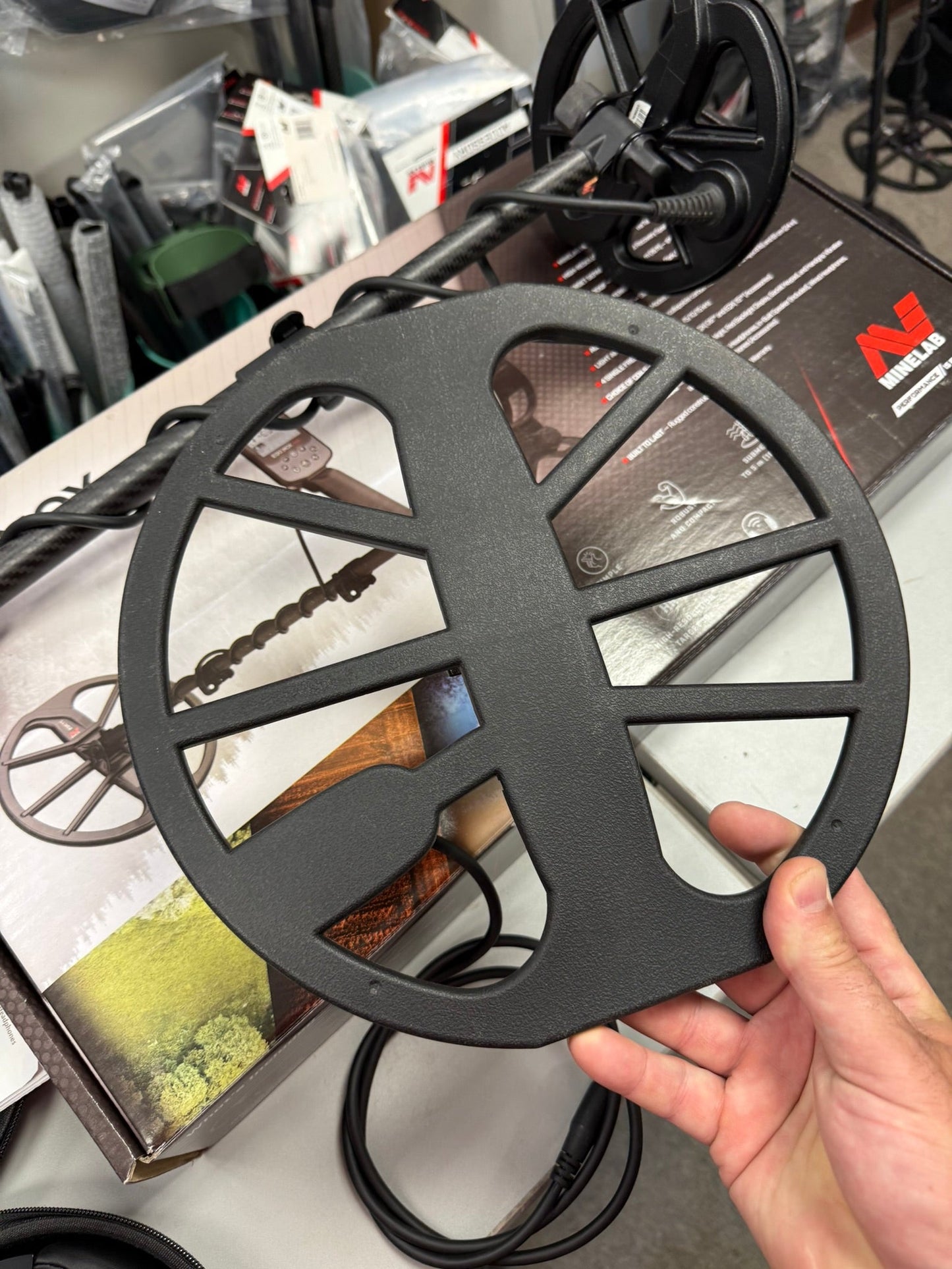 Slightly Used Minelab Equinox 700 Metal Detector with 6" EQX06 Coil