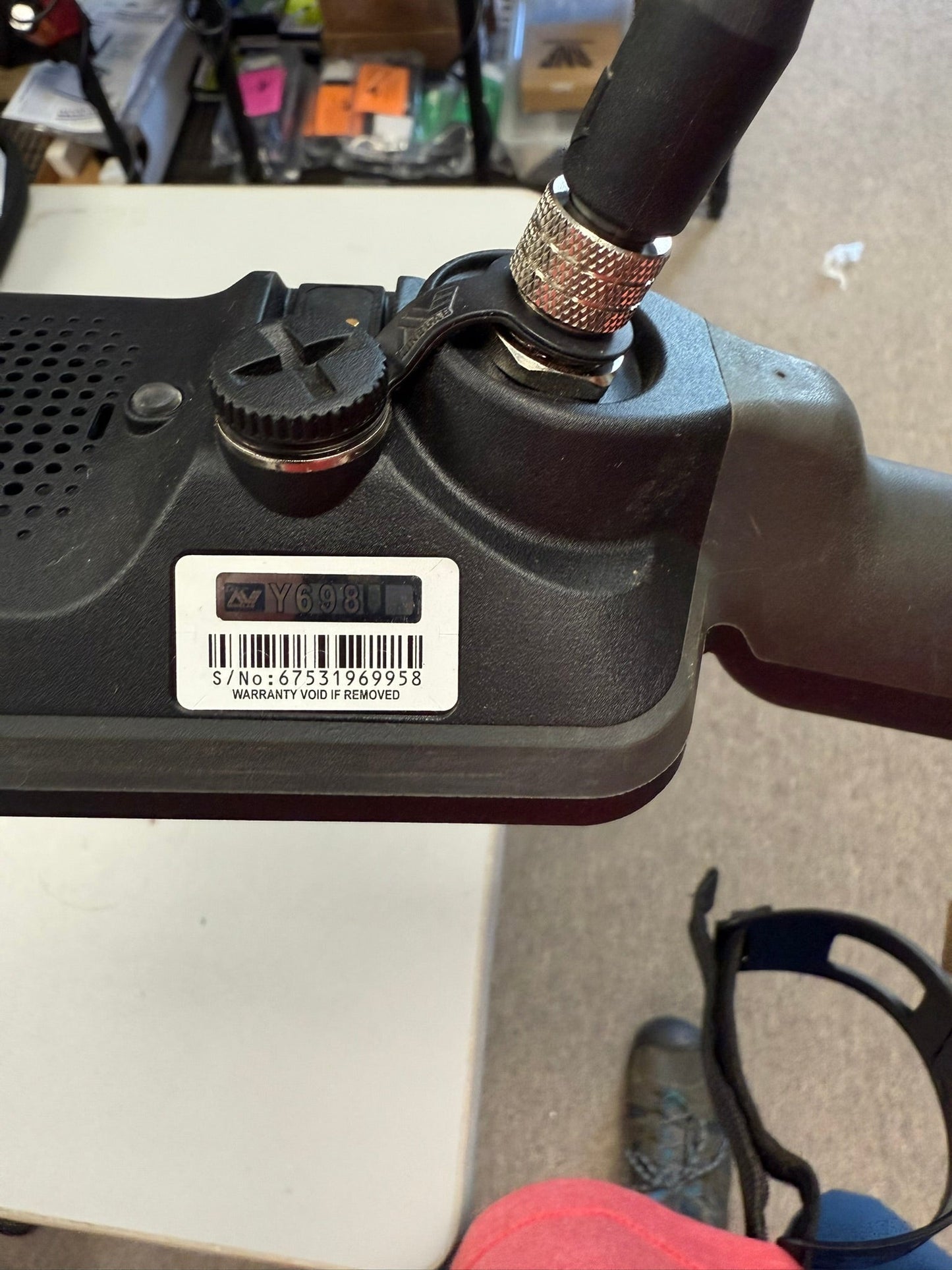 Slightly Used Minelab Equinox 700 Metal Detector with 6" EQX06 Coil