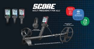 ***REDUCED PRICE, OPEN BOX*** Nokta Triple Score Pro Pack with 2 Coils, 12" x 9" SC30 and 9.5" x 6" SC24, and Wireless Headphones