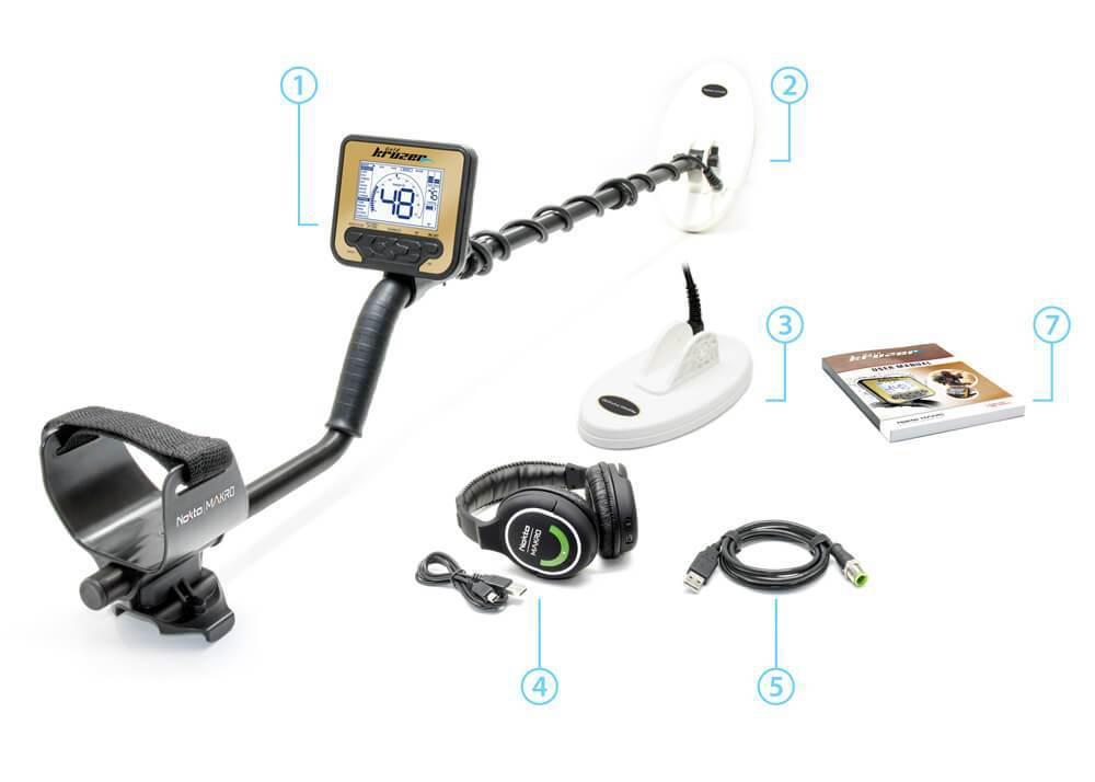 Gold Kruzer Waterproof Metal Detector, PulseDive Scuba Detector Special Nokta Makro