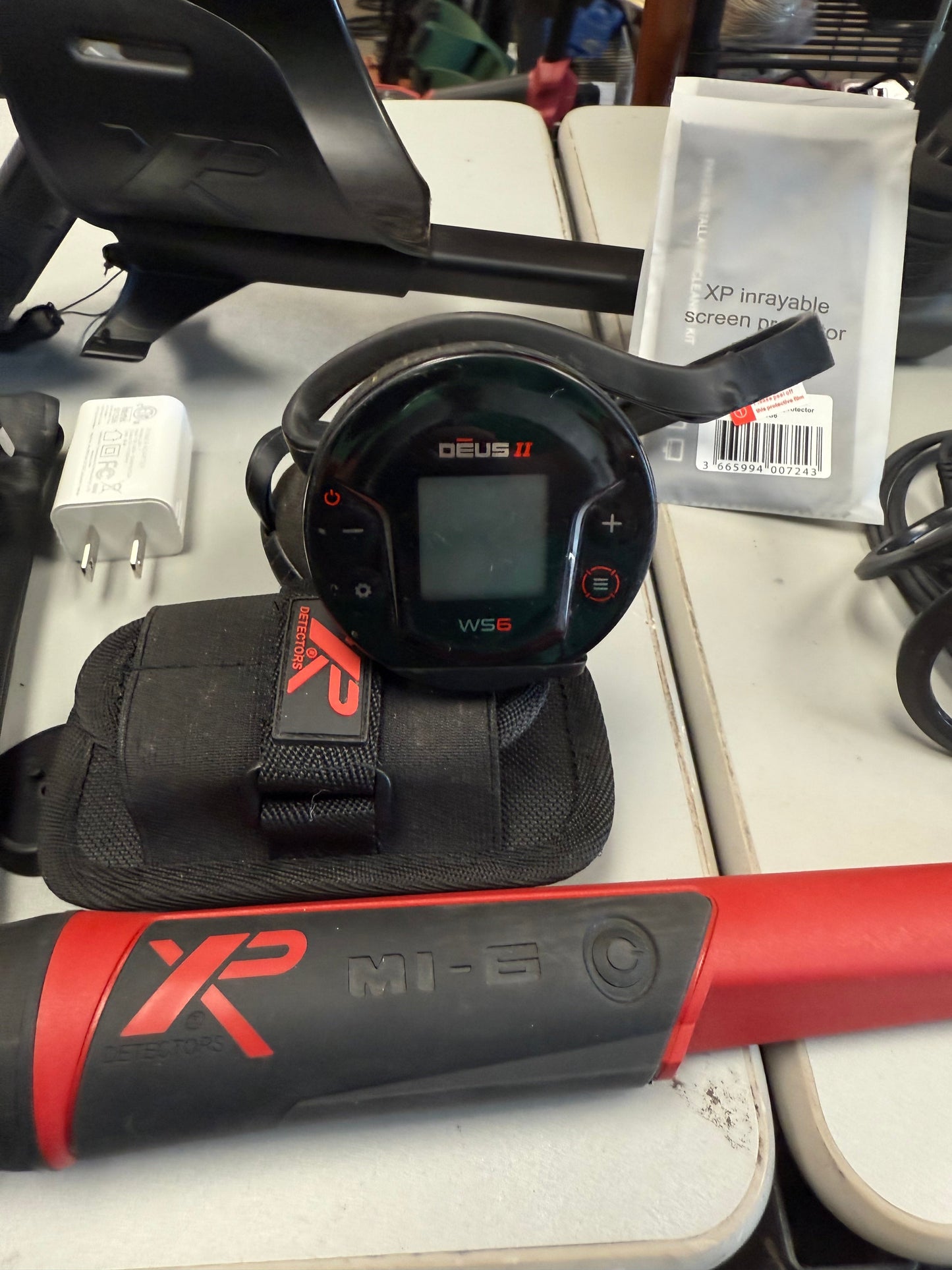 Used XP Deus II Loaded Package – Includes WS6, WSA II, Bone Conduction Headphones & Accessories (~2+ Years Warranty)