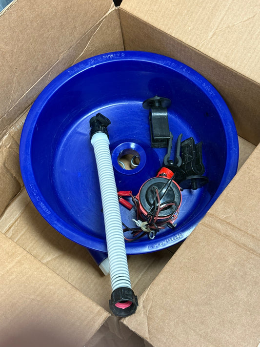 Blue Bowl Concentrator Kit with Leg Levelers – Used