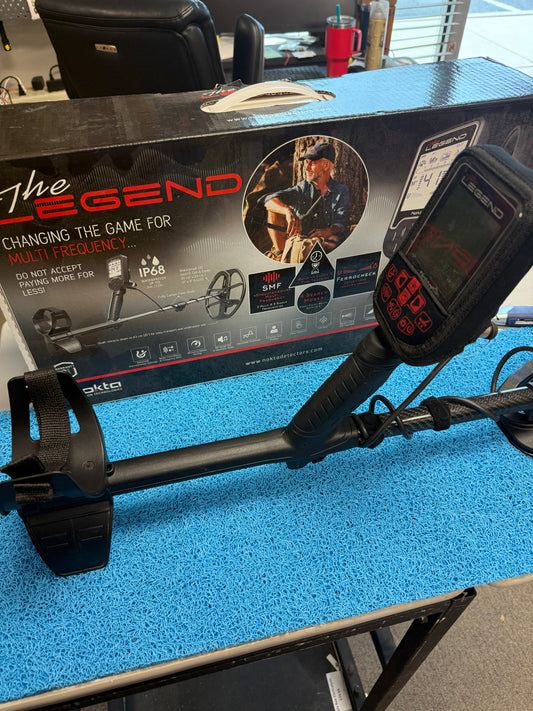 Used Nokta Legend Metal Detector with 2 Coils - Very Good Condition