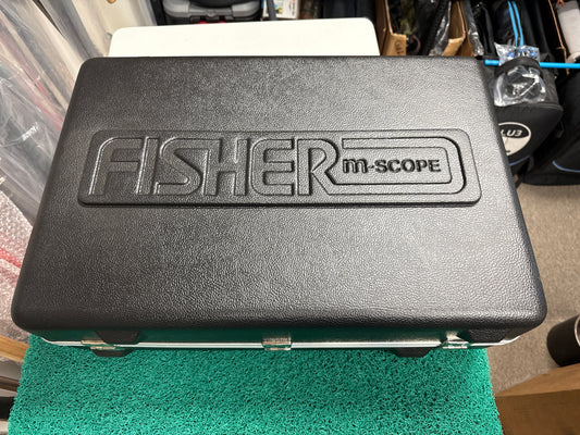 New Old Stock Fisher M-Scope Hard Case with Lock and Key – Vintage Detector Case