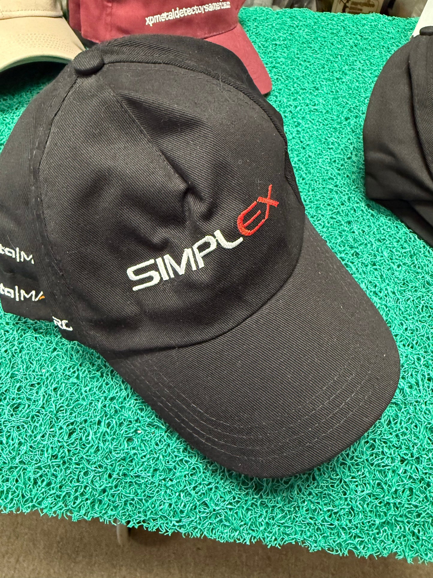 Nokta Simplex+ Hat – Black with Red Trim | Official Nokta Apparel