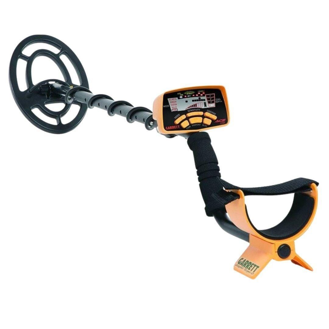 garrett ace 250 metal detector long view