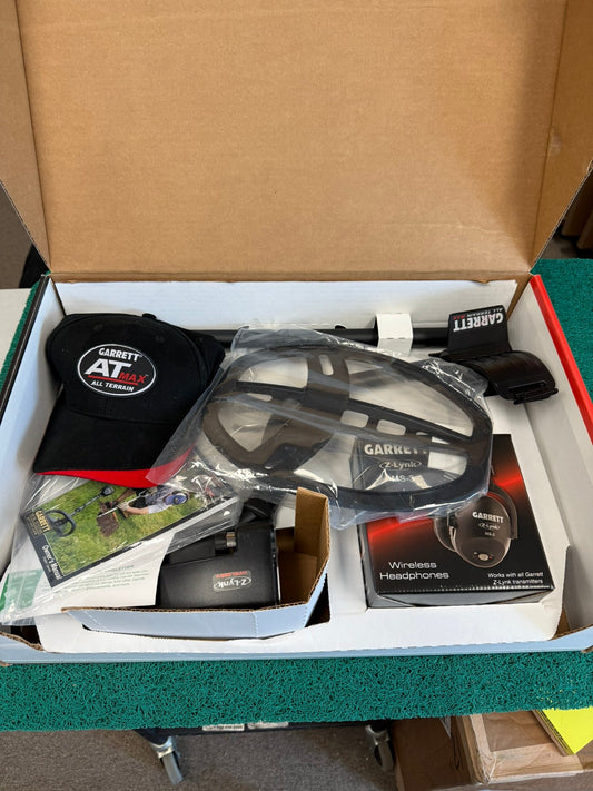 Used Garrett AT Max Metal Detector