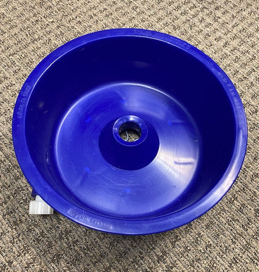 Used/Return: Blue Bowl with (Valve, Gasket, Junior Snuffer Bottle, 1 oz Glass Vial and Instructions