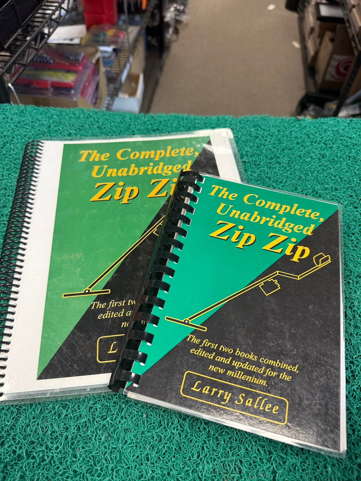 Collectible copies of The Complete Unabridged Zip Zip by Larry Sallee