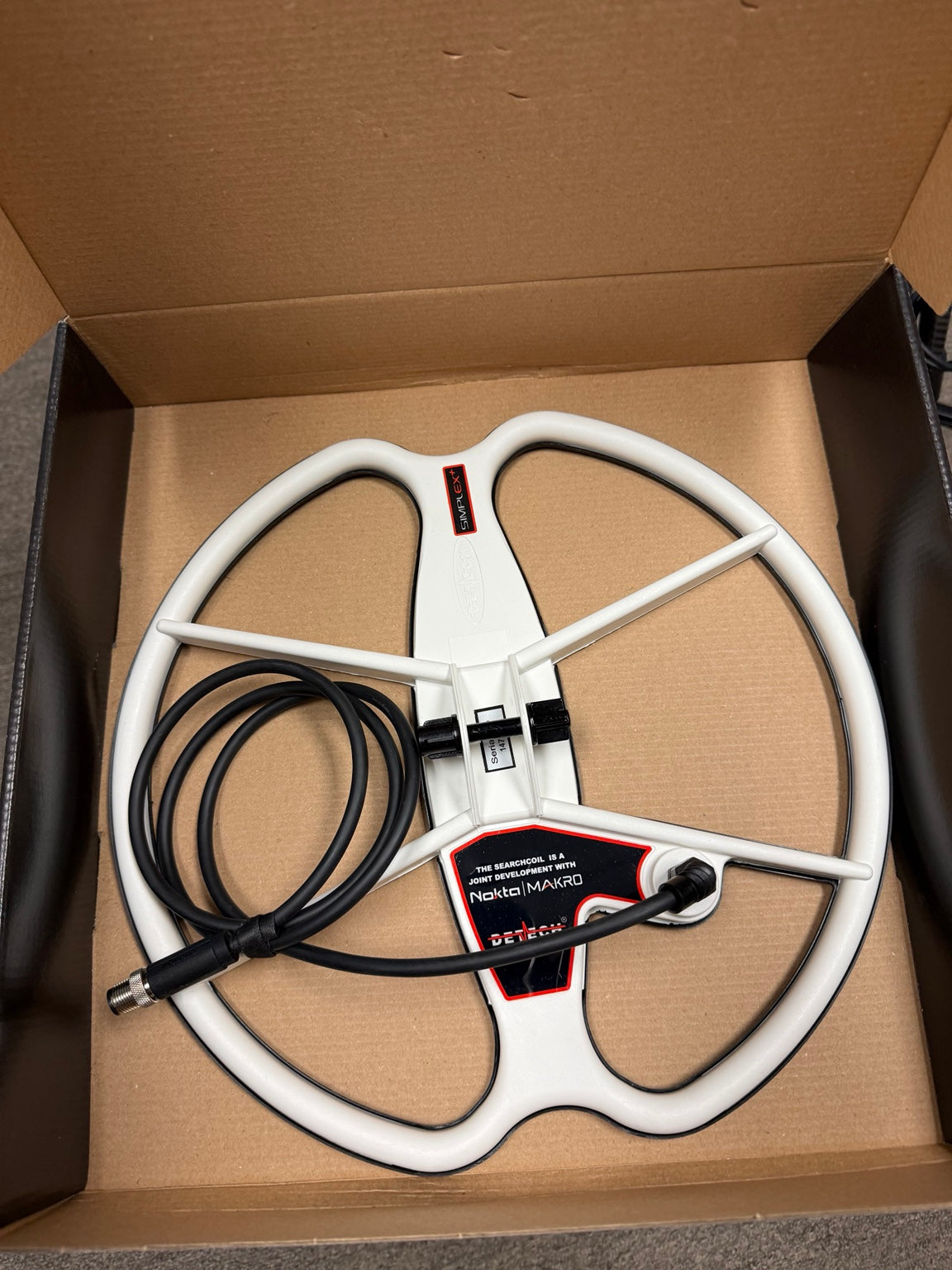 Detech 13 inch Ultimate DD search coil for Nokta Makro Simplex Plus