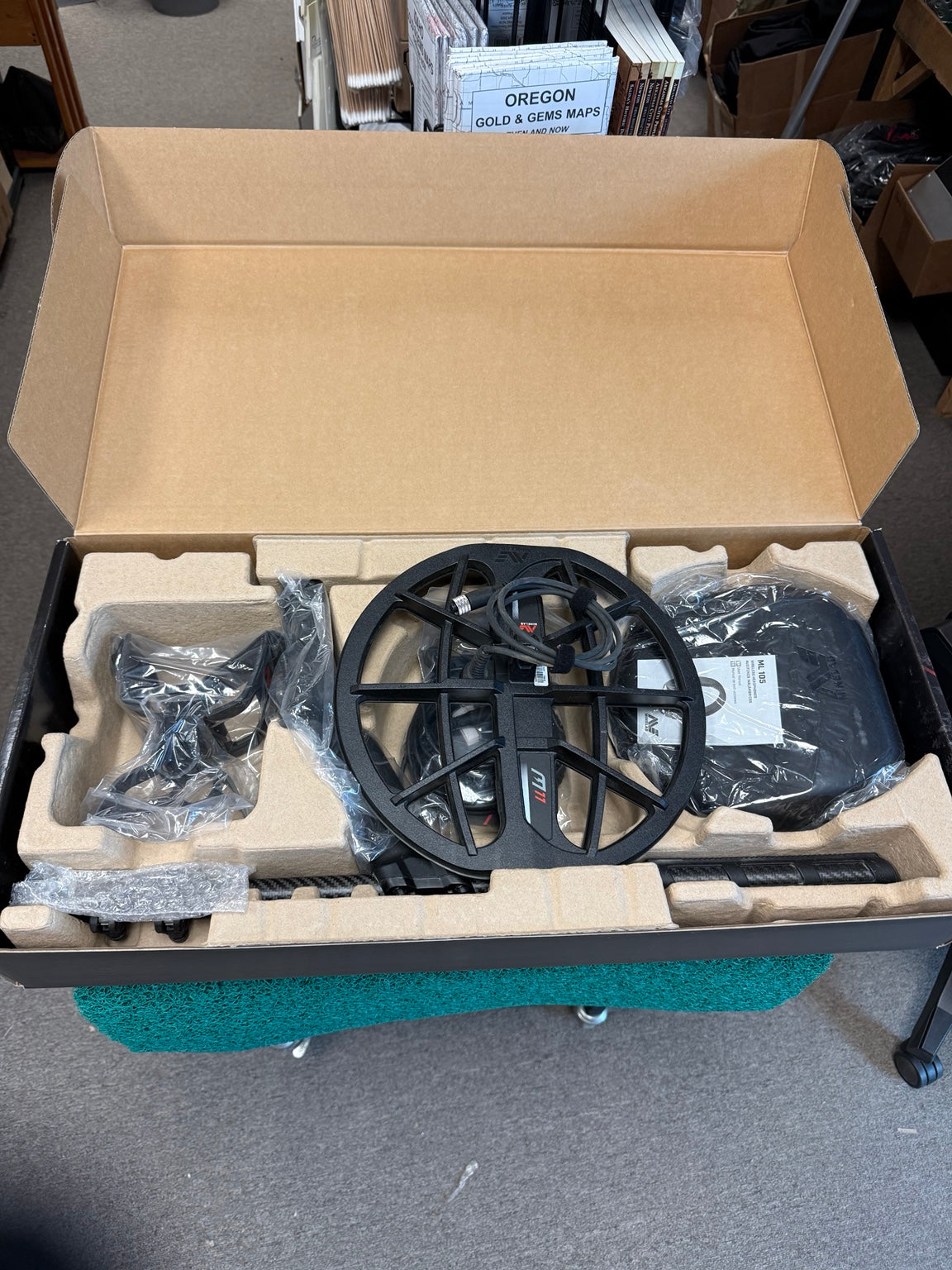 Actual used MANTICORE with factory components in original box