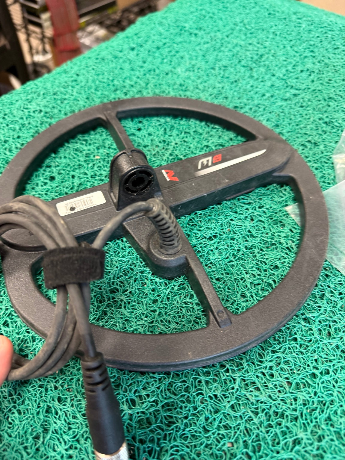 Used M9 coil top surface and cable