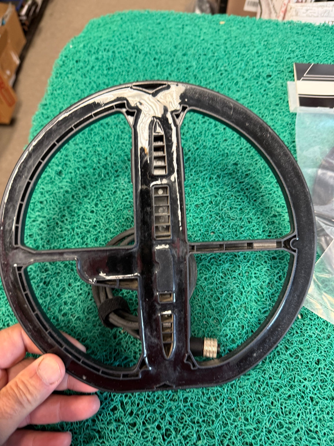 Actual M9 coil underside showing cosmetic wear