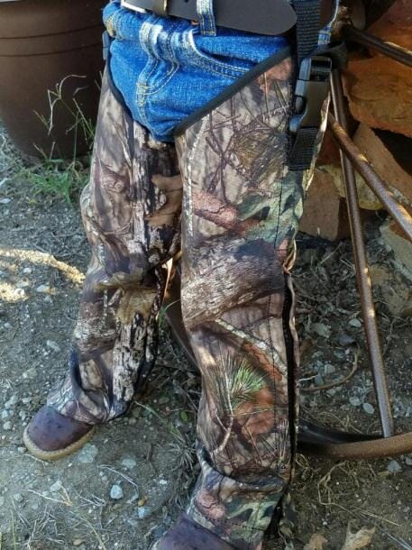 ***REDUCED PRICE, OPEN BOX UNUSED***  Youth Snake Chapz Full Protection by Crackshot, MOBU Country-P Color